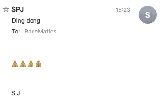 RaceMatics testimonial mobile 11