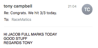 RaceMatics testimonial mobile 15