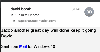 RaceMatics testimonial mobile 27