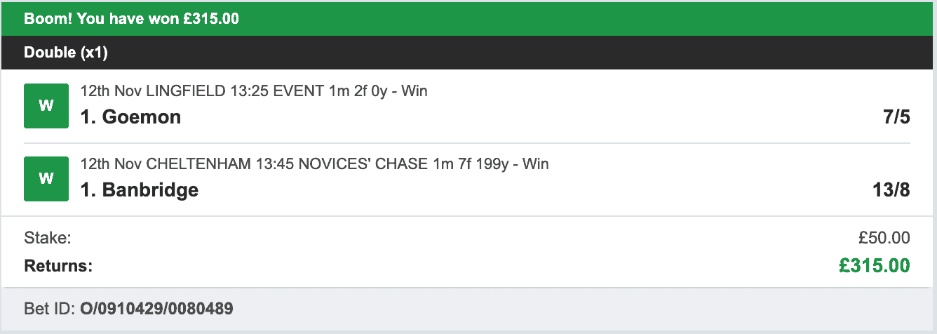 RaceMatics - Winner Multi - 2022-11-11